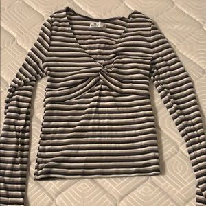 Hollister Stripe Crop top